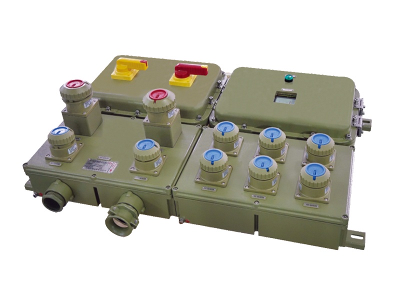 Explosion-proof illumination (power) distribution box (power maintaining socket box)