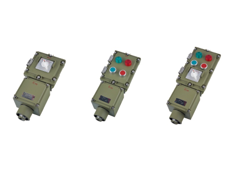 Explosion-proof operation post