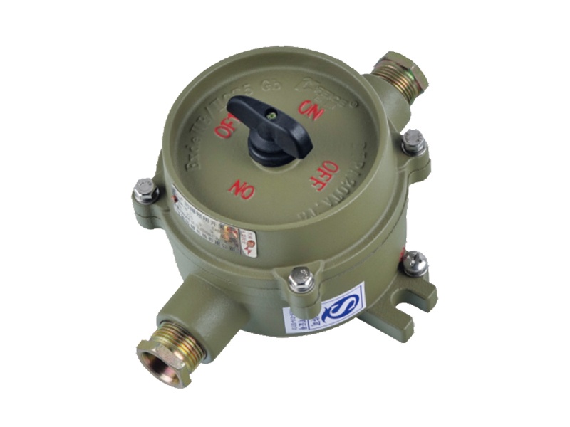 Explosion-proof illumination switch