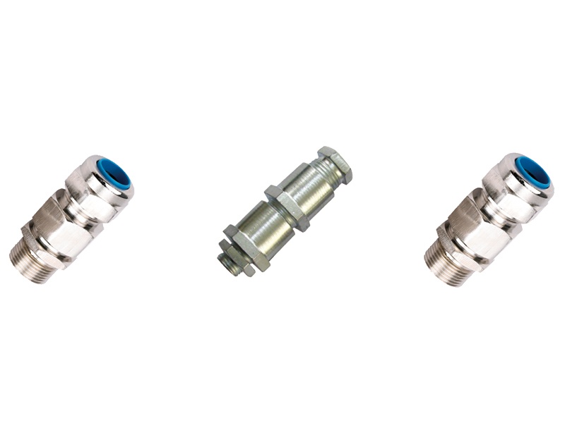 Explosion-proof cable clamping sealing connector