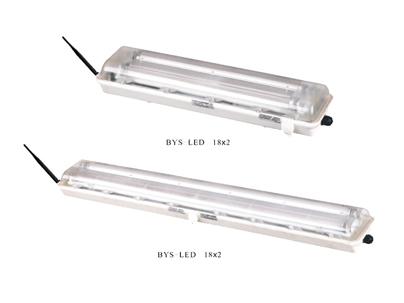 Explosion-proof  plastic fluorescent LED lamp