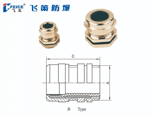 防水防塵防腐電纜夾緊接頭 B型SFM-系列